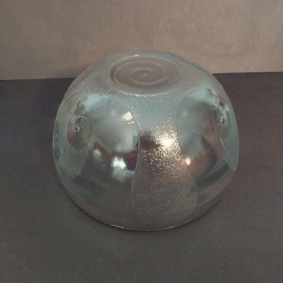 Holmegaard Michael Bang Rough Wave Pattern Bowl Glastronomi Line 1975 - Picture 6 of 8